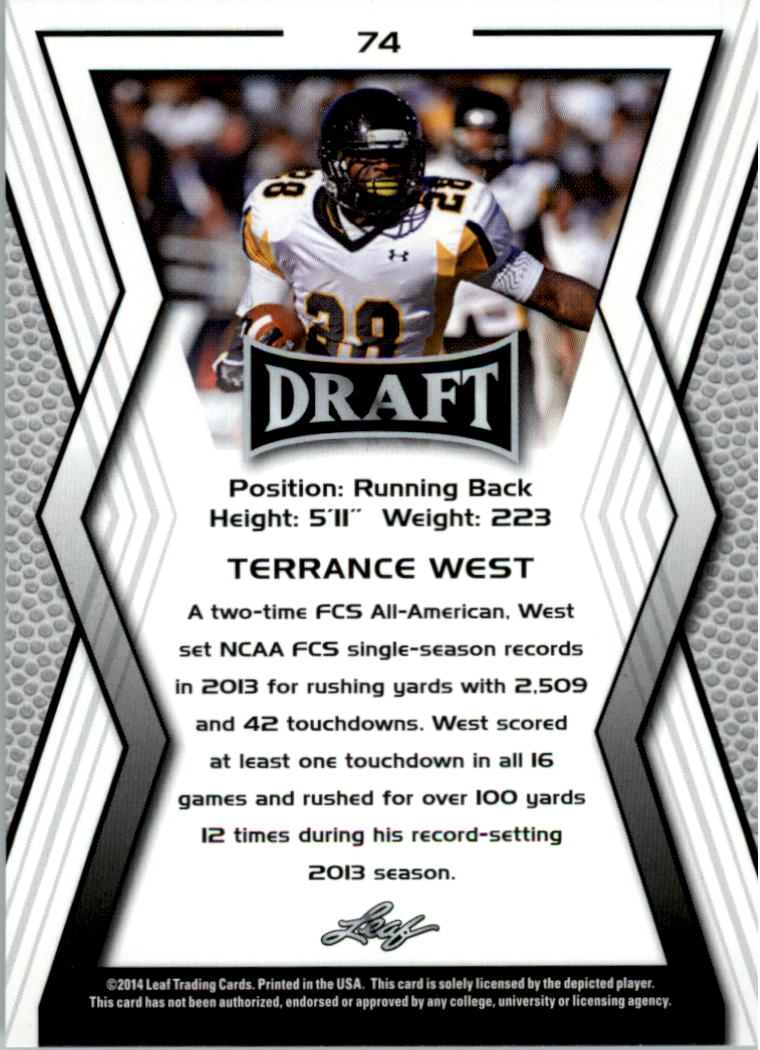 A9721- 2014 Leaf Draft FB Card #s 1-100 +Inserts -You Pick- 15+ FREE US SHIP - Picture 139 of 293