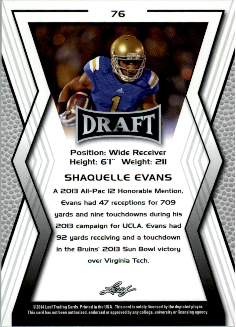 A9721- 2014 Leaf Draft FB Card #s 1-100 +Inserts -You Pick- 15+ FREE US SHIP - Picture 143 of 293