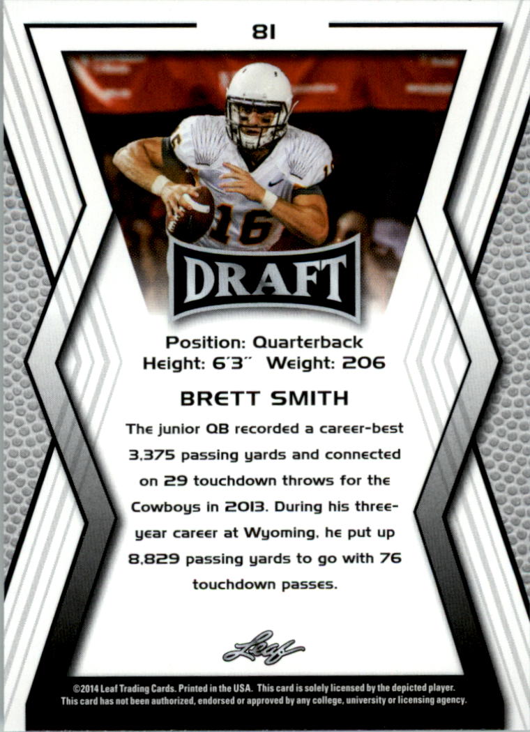 A9721- 2014 Leaf Draft FB Card #s 1-100 +Inserts -You Pick- 15+ FREE US SHIP - Picture 151 of 293
