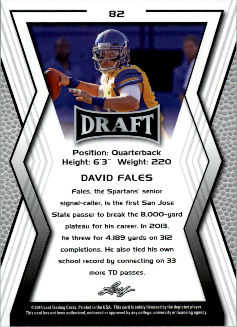 A9721- 2014 Leaf Draft FB Card #s 1-100 +Inserts -You Pick- 15+ FREE US SHIP - Picture 153 of 293