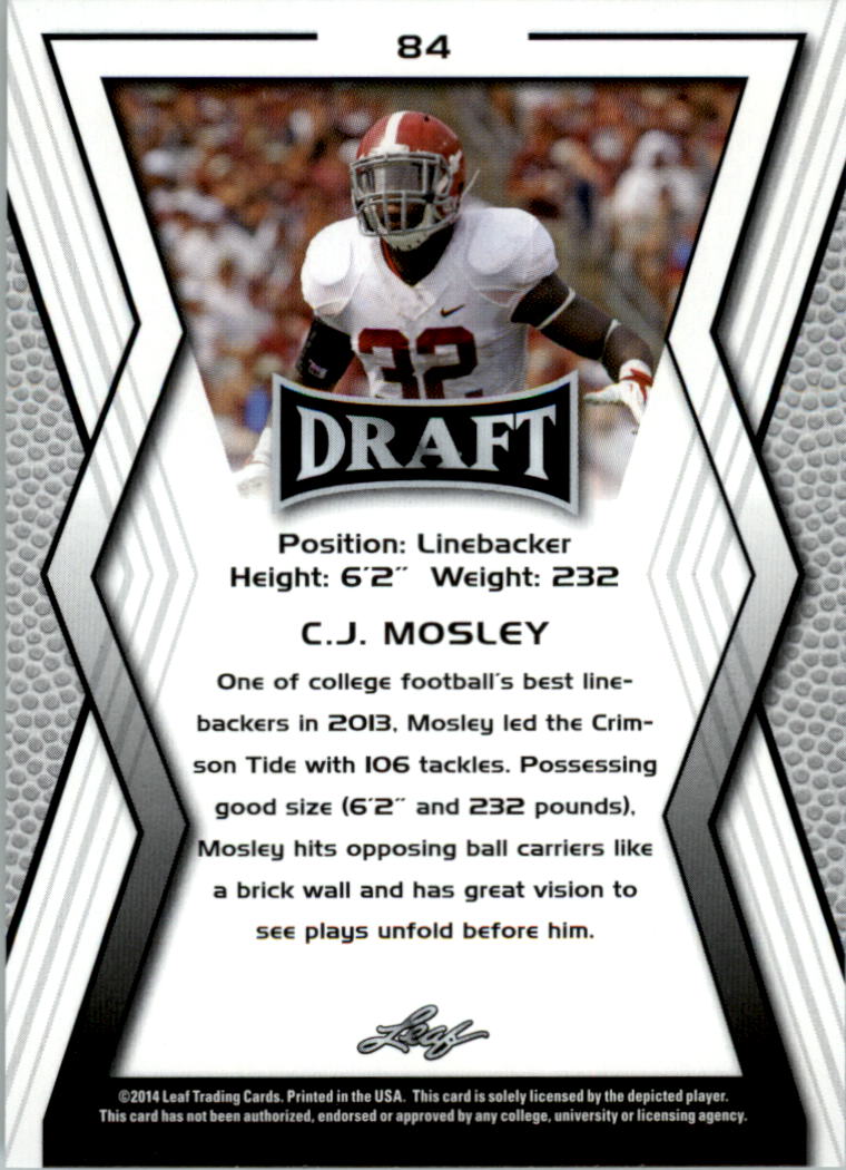 A9721- 2014 Leaf Draft FB Card #s 1-100 +Inserts -You Pick- 15+ FREE US SHIP - Picture 157 of 293