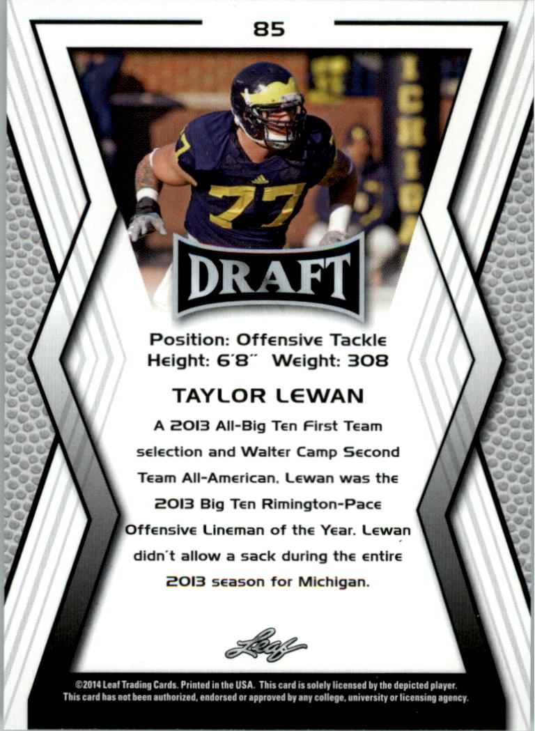 A9721- 2014 Leaf Draft FB Card #s 1-100 +Inserts -You Pick- 15+ FREE US SHIP - Picture 159 of 293