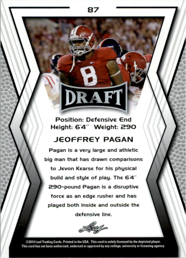 A9721- 2014 Leaf Draft FB Card #s 1-100 +Inserts -You Pick- 15+ FREE US SHIP - Picture 163 of 293