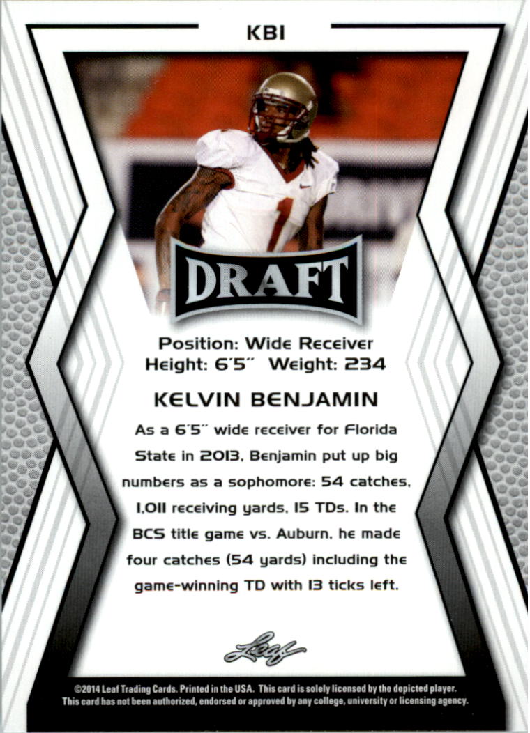 A9721- 2014 Leaf Draft FB Card #s 1-100 +Inserts -You Pick- 15+ FREE US SHIP - Picture 177 of 293