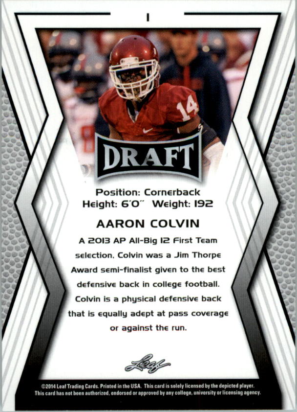 A9721- 2014 Leaf Draft FB Card #s 1-100 +Inserts -You Pick- 15+ FREE US SHIP - Picture 181 of 293