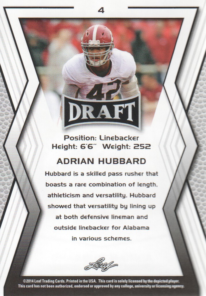 A9721- 2014 Leaf Draft FB Card #s 1-100 +Inserts -You Pick- 15+ FREE US SHIP - Picture 185 of 293