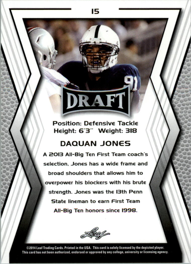 A9721- 2014 Leaf Draft FB Card #s 1-100 +Inserts -You Pick- 15+ FREE US SHIP - Picture 201 of 293
