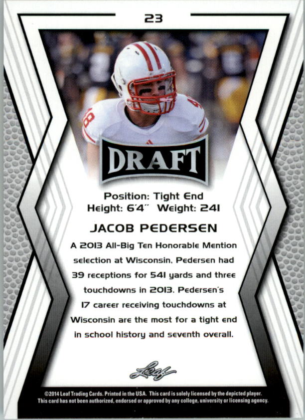 A9721- 2014 Leaf Draft FB Card #s 1-100 +Inserts -You Pick- 15+ FREE US SHIP - Picture 211 of 293