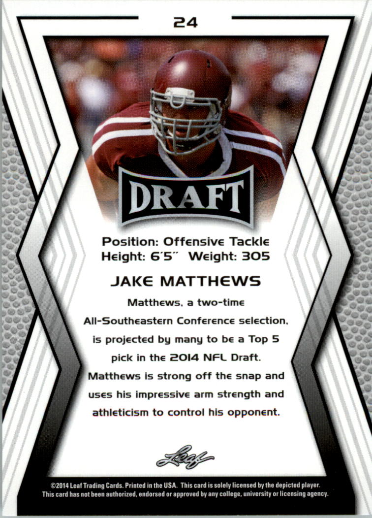 A9721- 2014 Leaf Draft FB Card #s 1-100 +Inserts -You Pick- 15+ FREE US SHIP - Picture 213 of 293