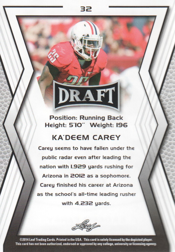 A9721- 2014 Leaf Draft FB Card #s 1-100 +Inserts -You Pick- 15+ FREE US SHIP - Picture 221 of 293