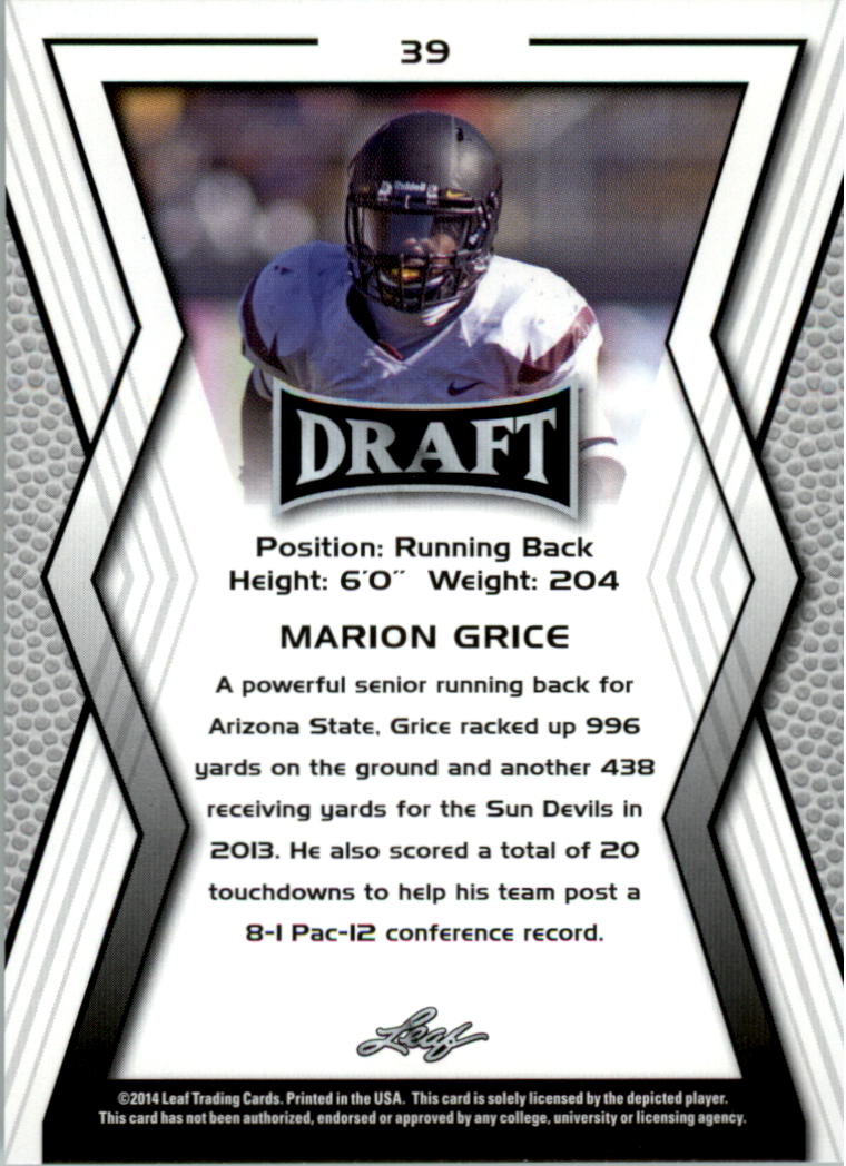 A9721- 2014 Leaf Draft FB Card #s 1-100 +Inserts -You Pick- 15+ FREE US SHIP - Picture 227 of 293