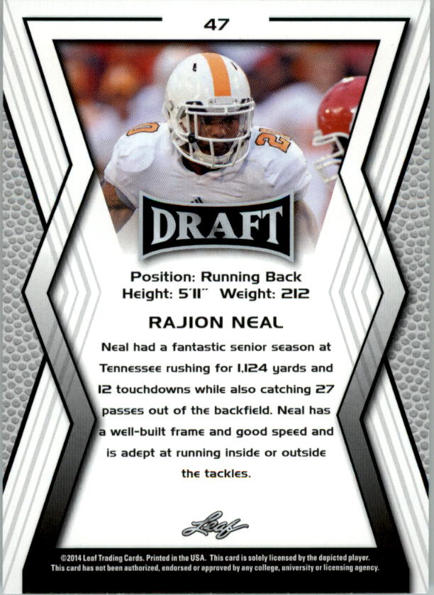 A9721- 2014 Leaf Draft FB Card #s 1-100 +Inserts -You Pick- 15+ FREE US SHIP - Picture 237 of 293