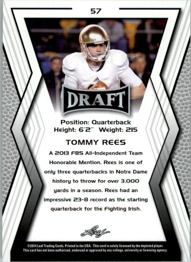 A9721- 2014 Leaf Draft FB Card #s 1-100 +Inserts -You Pick- 15+ FREE US SHIP - Picture 247 of 293