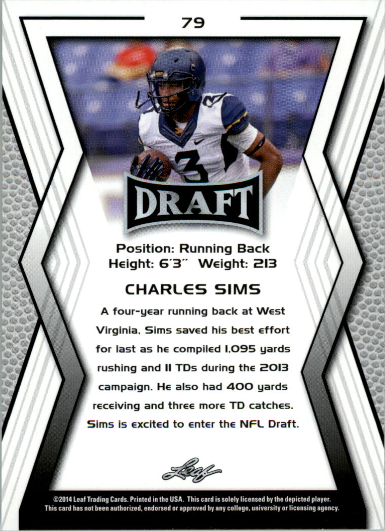 A9721- 2014 Leaf Draft FB Card #s 1-100 +Inserts -You Pick- 15+ FREE US SHIP - Picture 279 of 293