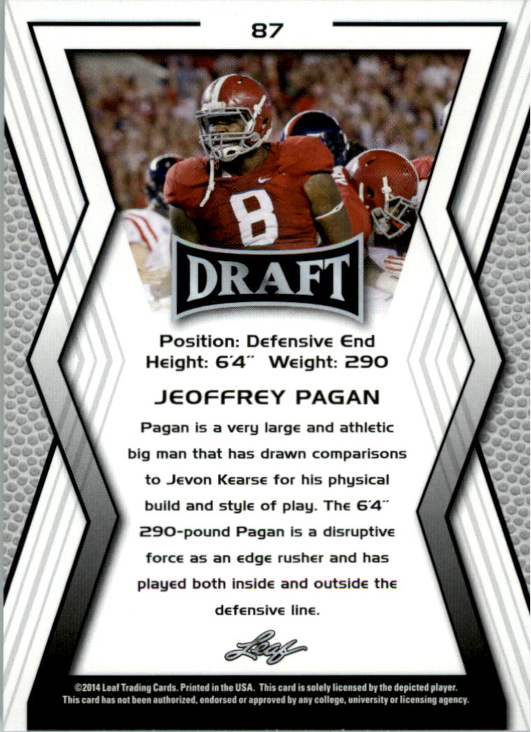 A9721- 2014 Leaf Draft FB Card #s 1-100 +Inserts -You Pick- 15+ FREE US SHIP - Picture 287 of 293