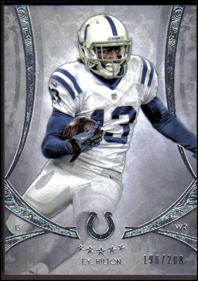 2013 Topps Five Star #48 T.Y. Hilton