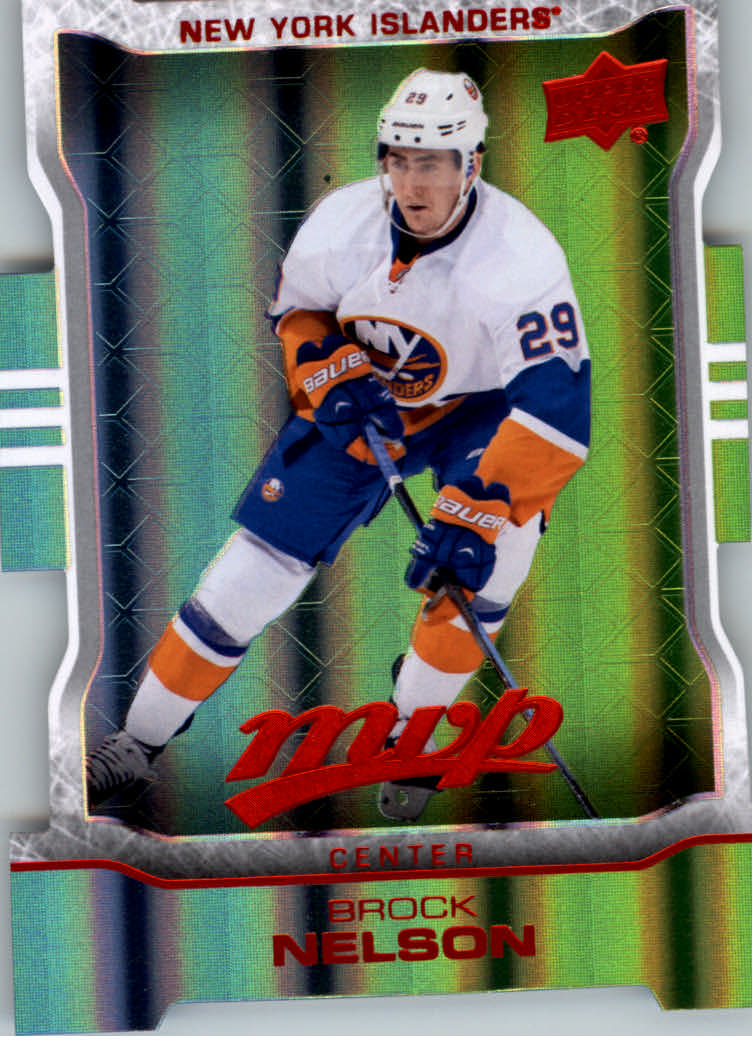 2014-15 Upper Deck MVP Colors and Contours #127 Brock Nelson T3