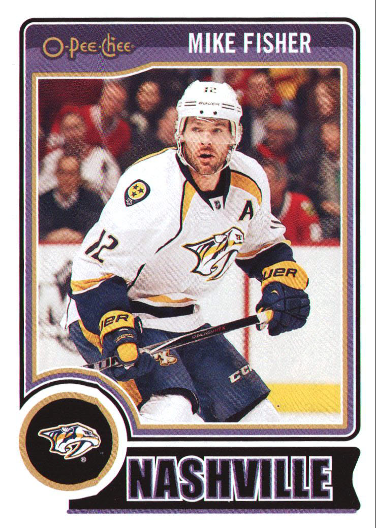 2014-15 O-Pee-Chee #420 Mike Fisher