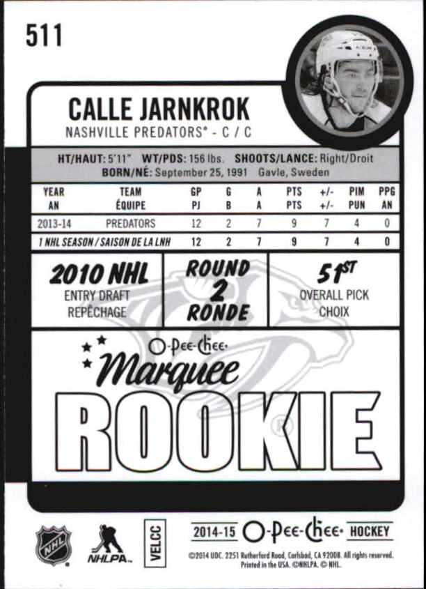 A4899- 2014-15 O-Pee-Chee Rainbow Hk Cards 501-600 -You Pick- 15+ FREE US SHIP - Picture 11 of 65