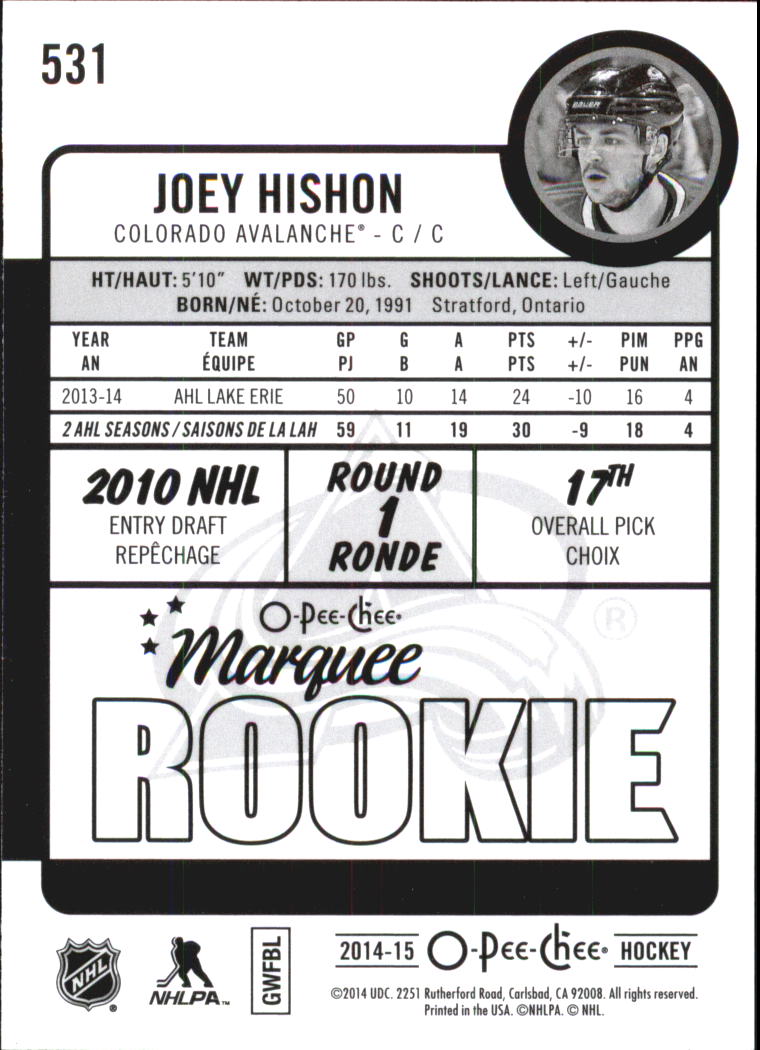 A4899- 2014-15 O-Pee-Chee Rainbow Hk Cards 501-600 -You Pick- 15+ FREE US SHIP - Picture 21 of 65