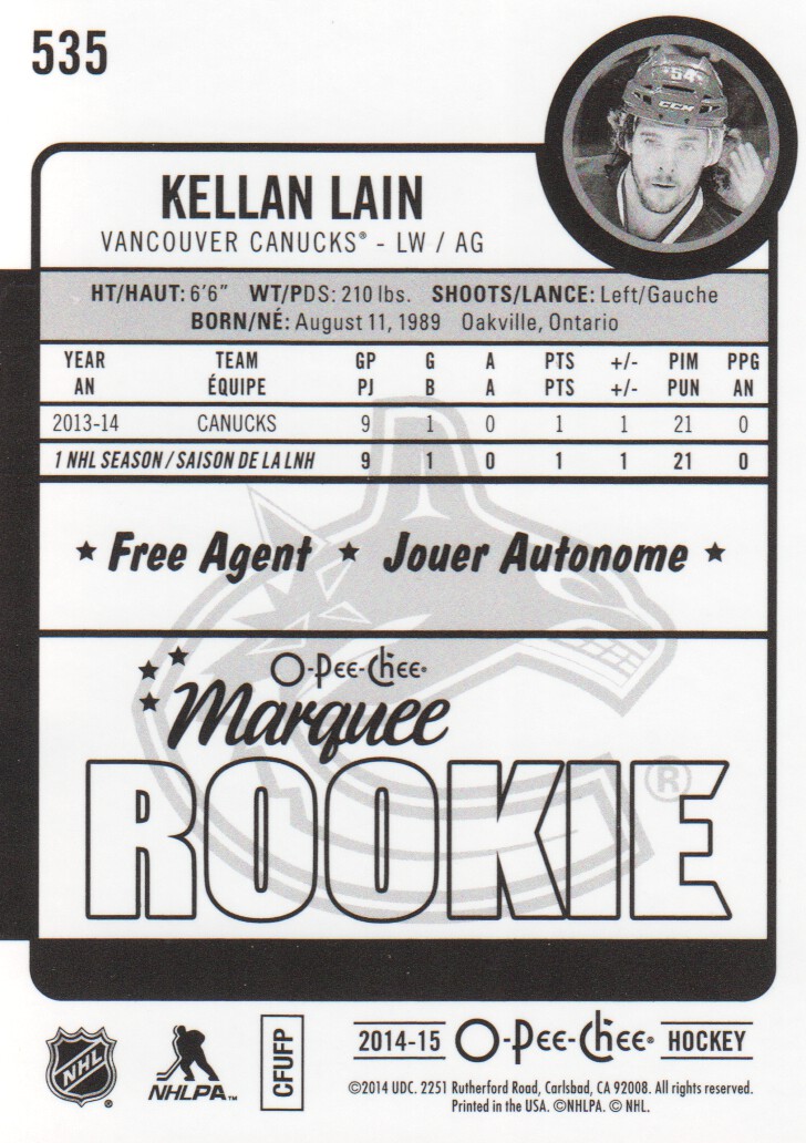A4899- 2014-15 O-Pee-Chee Rainbow Hk Cards 501-600 -You Pick- 15+ FREE US SHIP - Picture 23 of 65