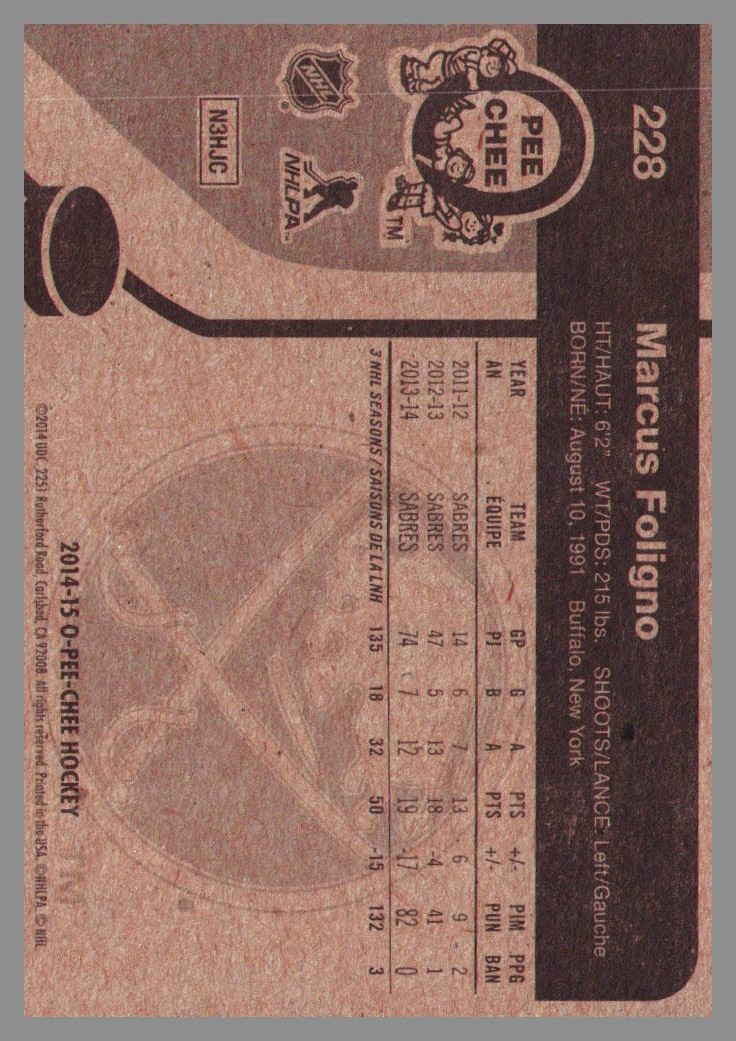A4899- 2014-15 O-Pee-Chee Hk Retro Card #s 129-387 -You Pick- 15+ FREE US SHIP - Picture 177 of 447