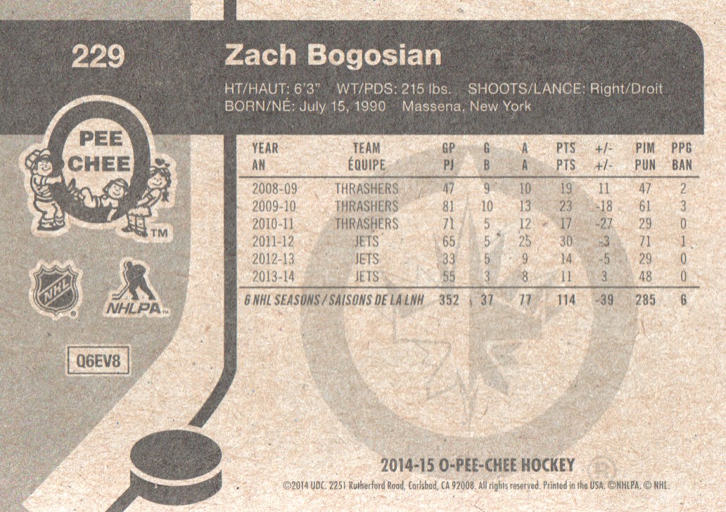 A4899- 2014-15 O-Pee-Chee Hk Retro Card #s 129-387 -You Pick- 15+ FREE US SHIP - Picture 179 of 447