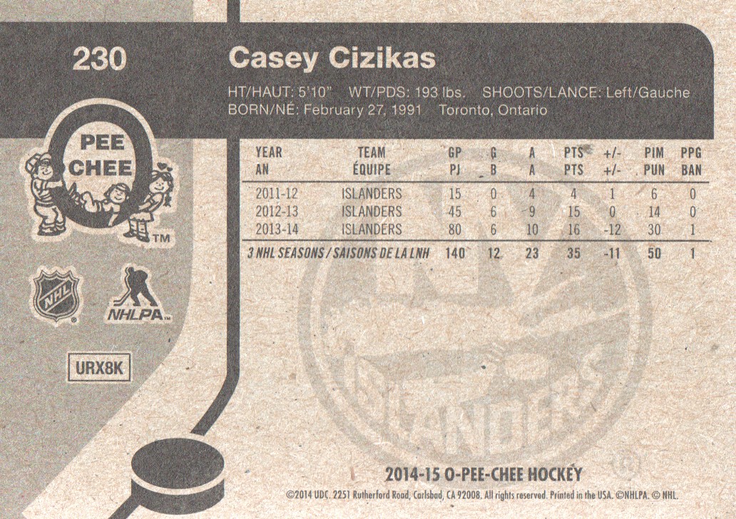 A4899- 2014-15 O-Pee-Chee Hk Retro Card #s 129-387 -You Pick- 15+ FREE US SHIP - Picture 181 of 447