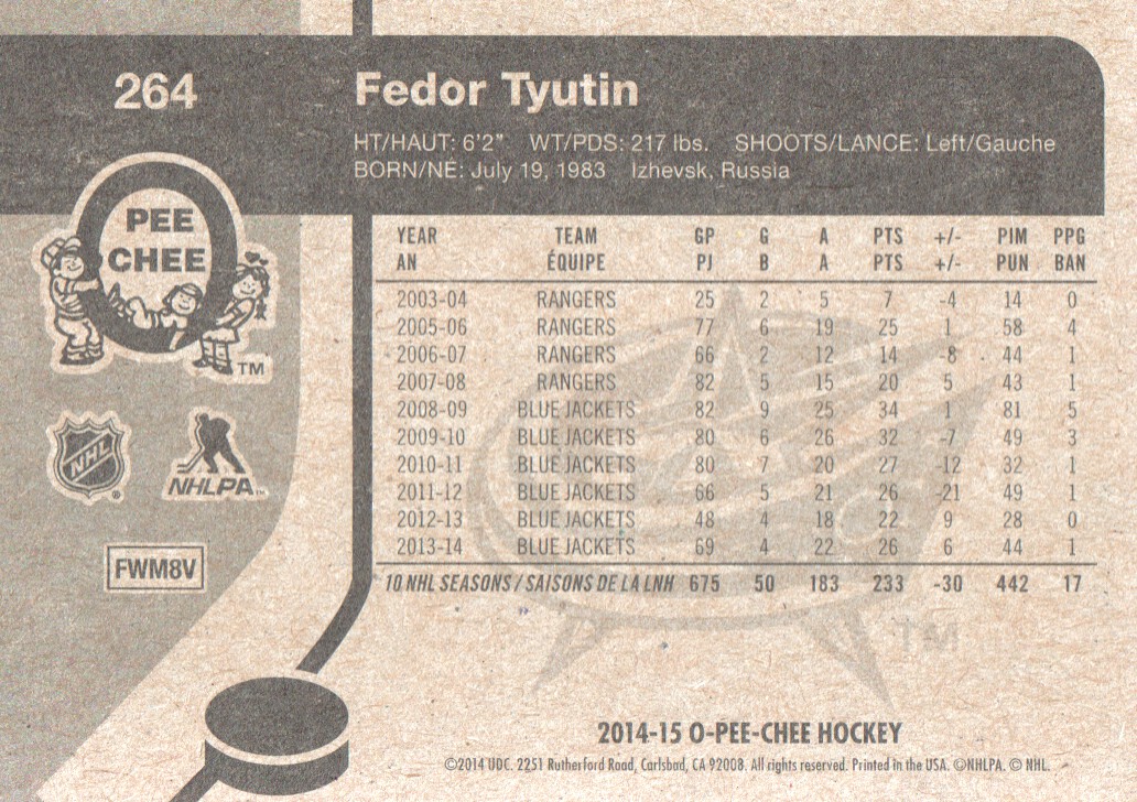 A4899- 2014-15 O-Pee-Chee Hk Retro Card #s 129-387 -You Pick- 15+ FREE US SHIP - Picture 239 of 447