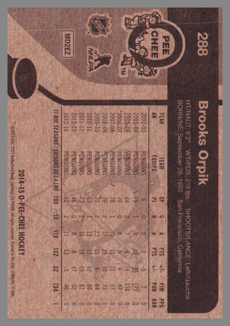 A4899- 2014-15 O-Pee-Chee Hk Retro Card #s 129-387 -You Pick- 15+ FREE US SHIP - Picture 285 of 447