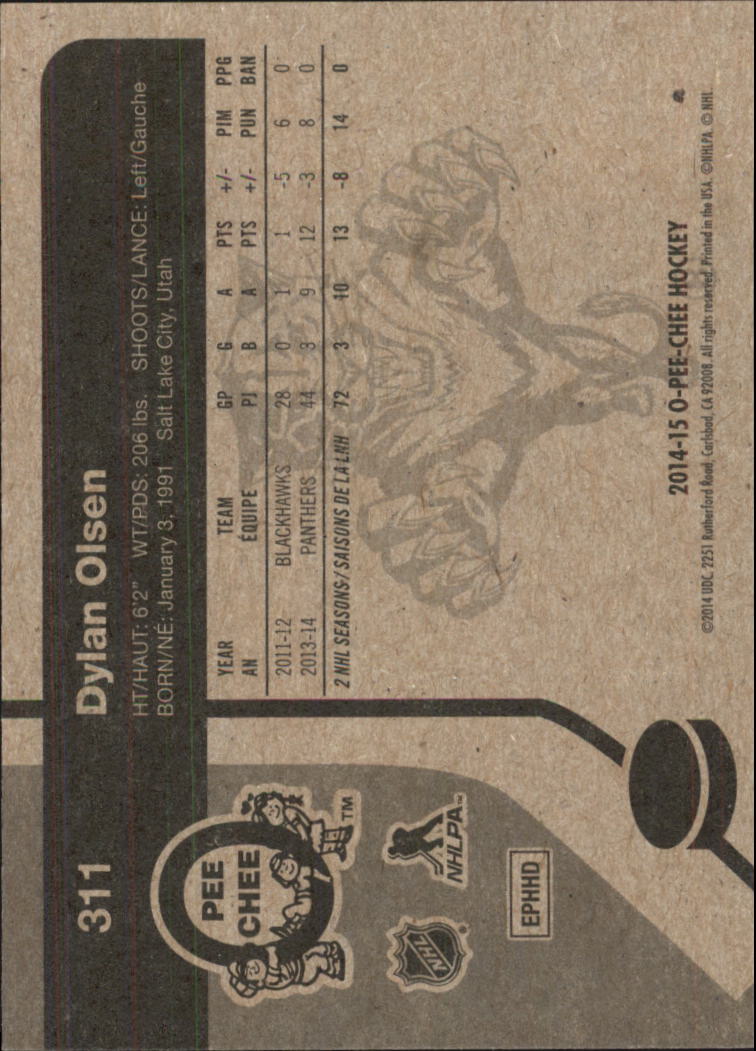 A4899- 2014-15 O-Pee-Chee Hk Retro Card #s 129-387 -You Pick- 15+ FREE US SHIP - Picture 329 of 447