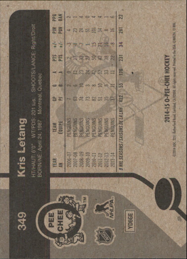 A4899- 2014-15 O-Pee-Chee Hk Retro Card #s 129-387 -You Pick- 15+ FREE US SHIP - Picture 397 of 447