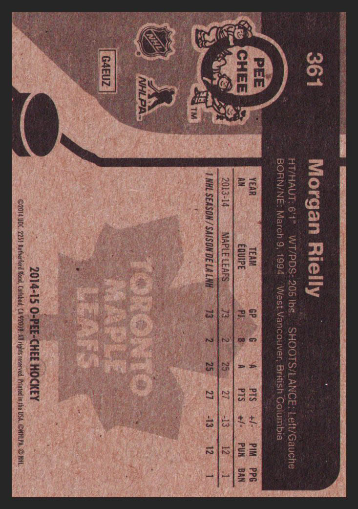 A4899- 2014-15 O-Pee-Chee Hk Retro Card #s 129-387 -You Pick- 15+ FREE US SHIP - Picture 419 of 447