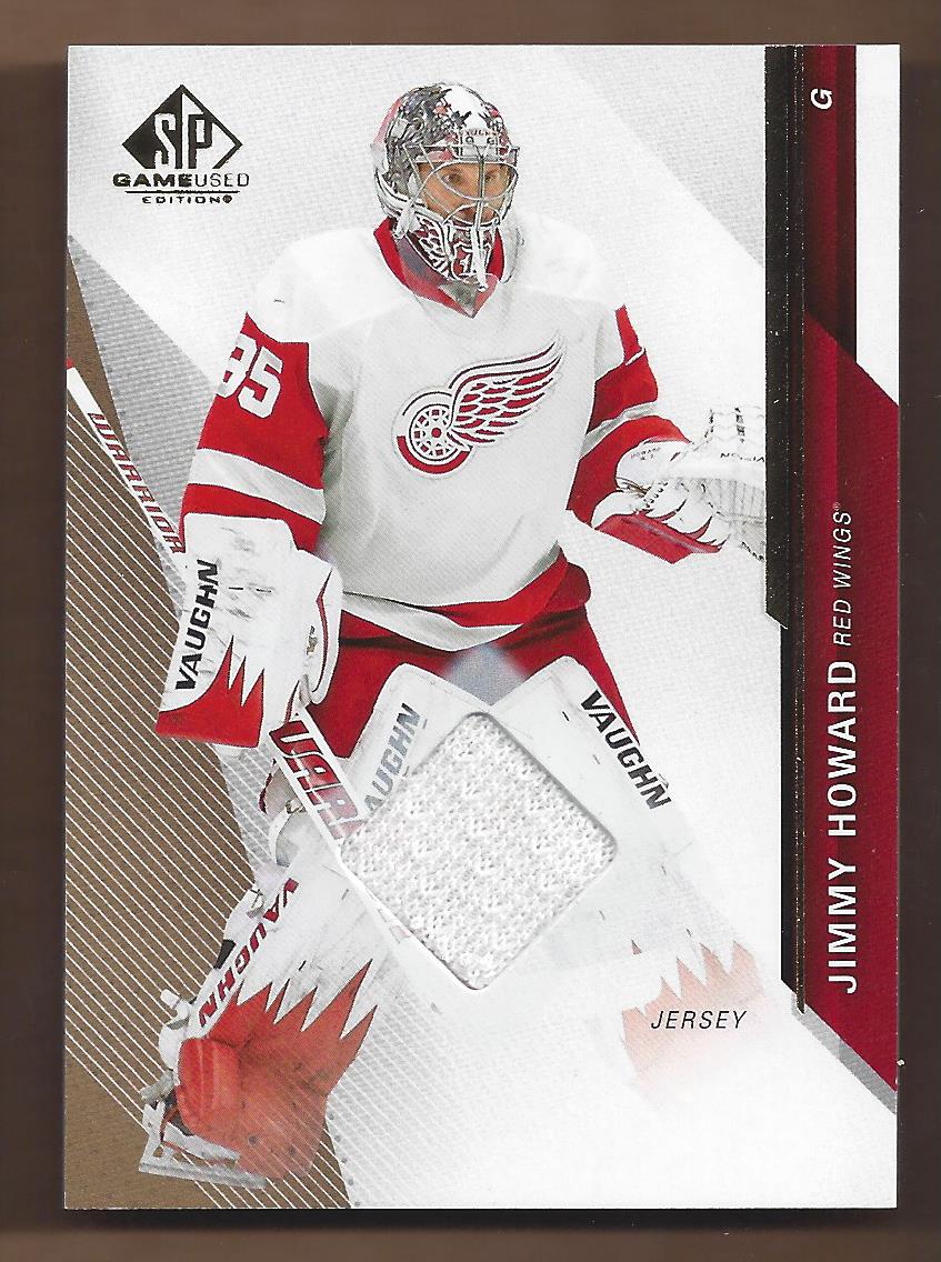 2014-15 SP Game Used Gold Jerseys #36 Jim Howard E