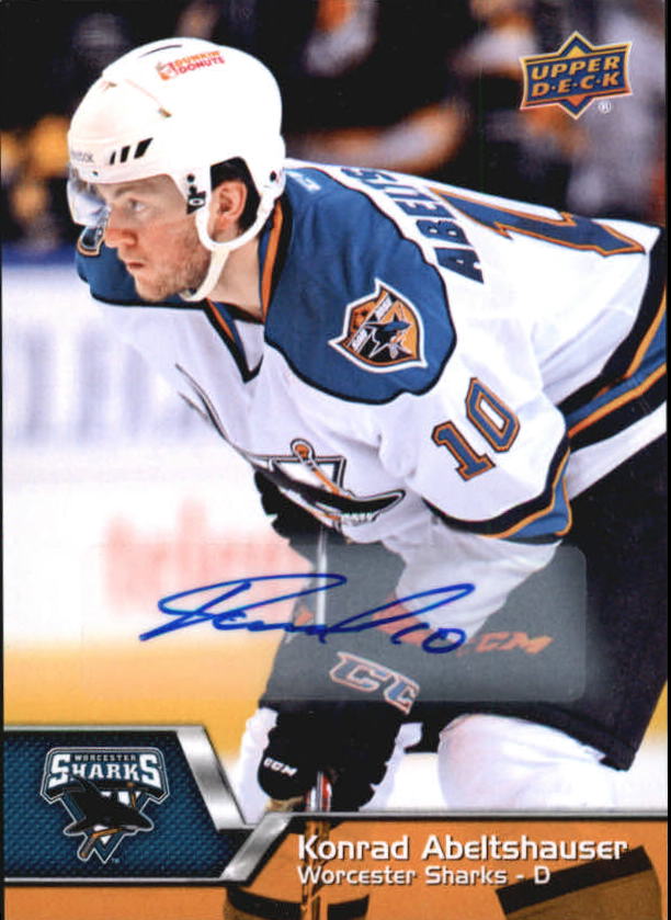 2014-15 Upper Deck AHL Autographs #136 Konrad Abeltshauser