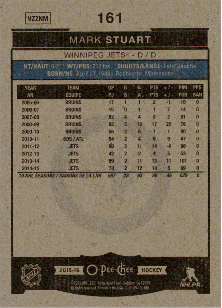 A0716- 2015-16 O-Pee-Chee Hockey Card #s 1-250 -You Pick- 15+ FREE US SHIP - Picture 216 of 343