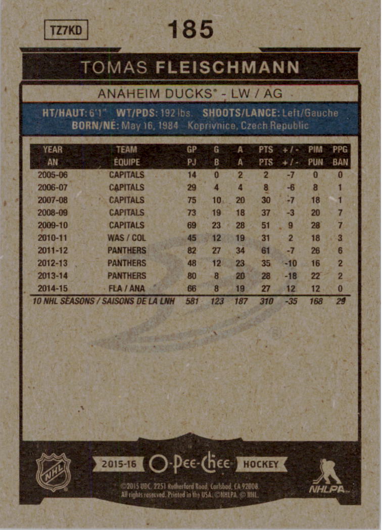 A0716- 2015-16 O-Pee-Chee Hockey Card #s 1-250 -You Pick- 15+ FREE US SHIP - Picture 253 of 343