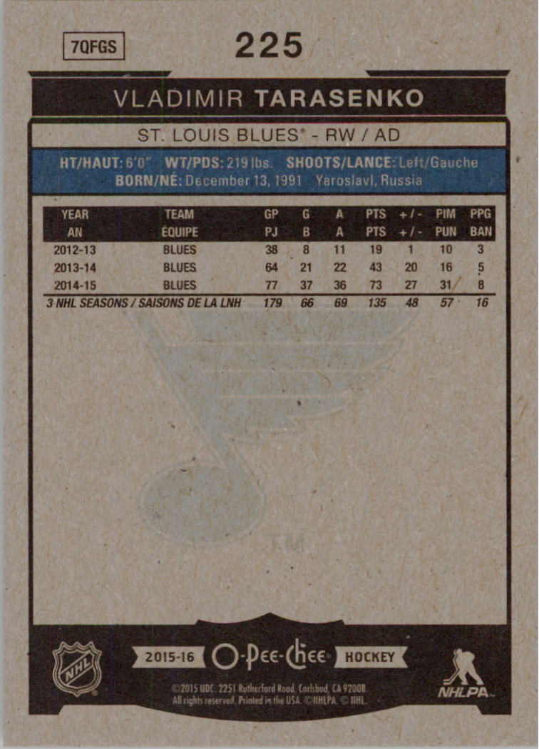 A0716- 2015-16 O-Pee-Chee Hockey Card #s 1-250 -You Pick- 15+ FREE US SHIP - Picture 310 of 343