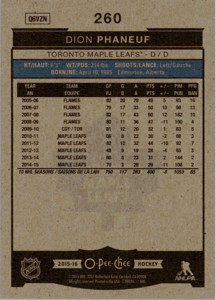 A0716- 2015-16 O-Pee-Chee Hockey Card #s 251-500 -You Pick- 15+ FREE US SHIP - Picture 16 of 349