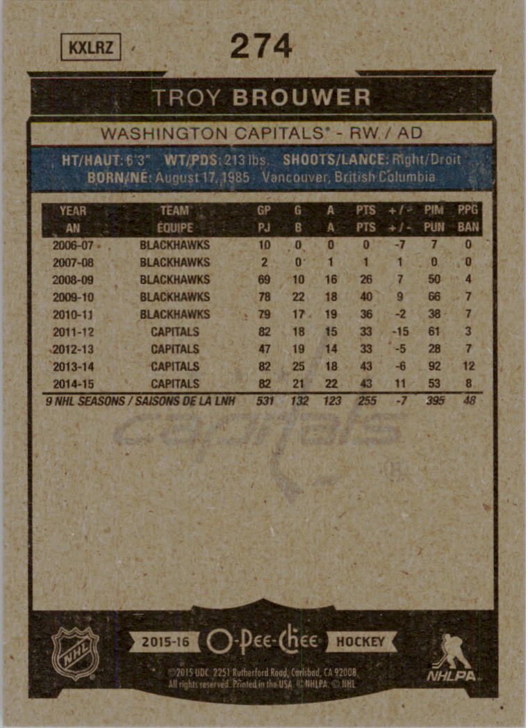 A0716- 2015-16 O-Pee-Chee Hockey Card #s 251-500 -You Pick- 15+ FREE US SHIP - Picture 32 of 349