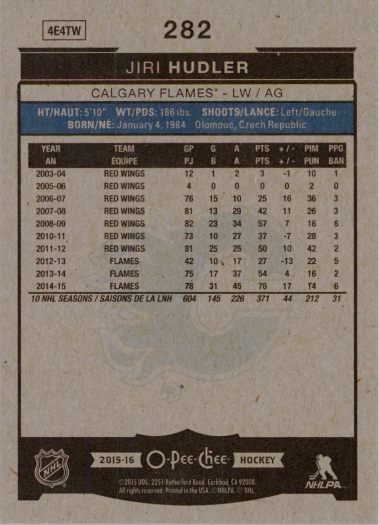 A0716- 2015-16 O-Pee-Chee Hockey Card #s 251-500 -You Pick- 15+ FREE US SHIP - Picture 43 of 349