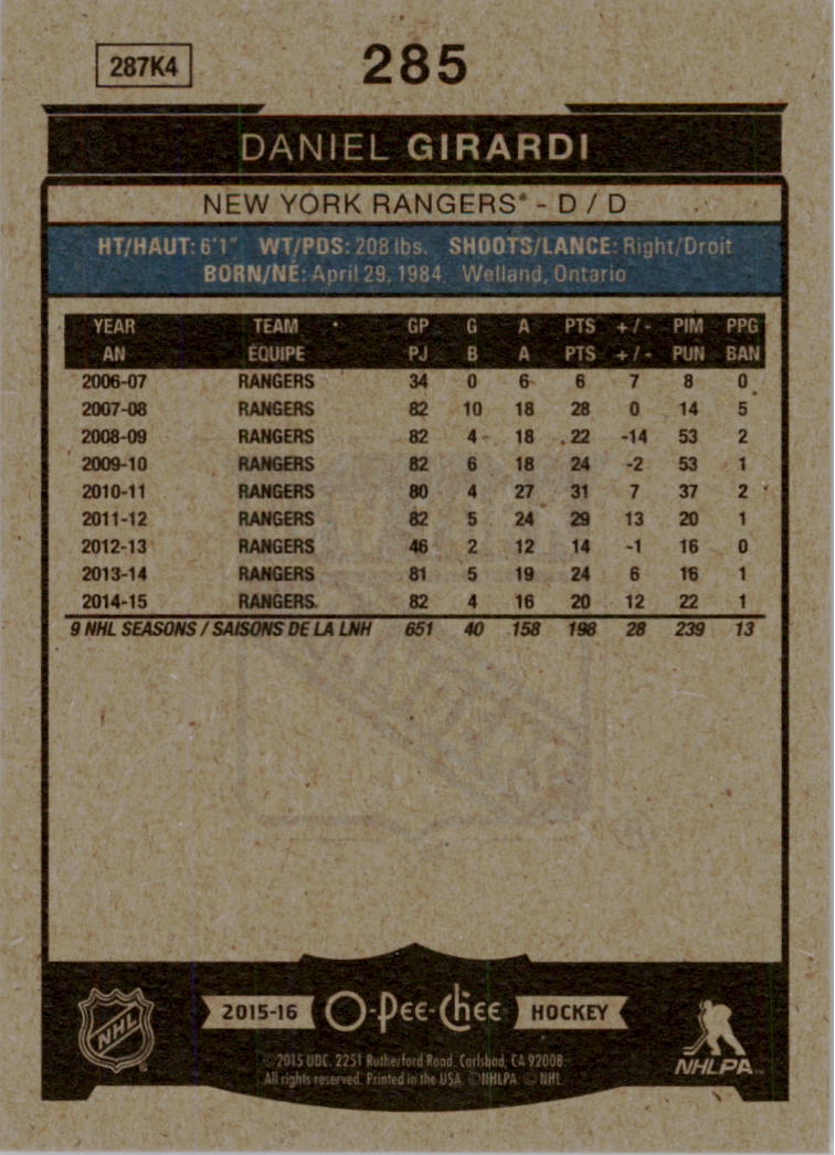 A0716- 2015-16 O-Pee-Chee Hockey Card #s 251-500 -You Pick- 15+ FREE US SHIP - Picture 47 of 349
