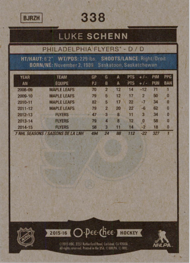 A0716- 2015-16 O-Pee-Chee Hockey Card #s 251-500 -You Pick- 15+ FREE US SHIP - Picture 122 of 349
