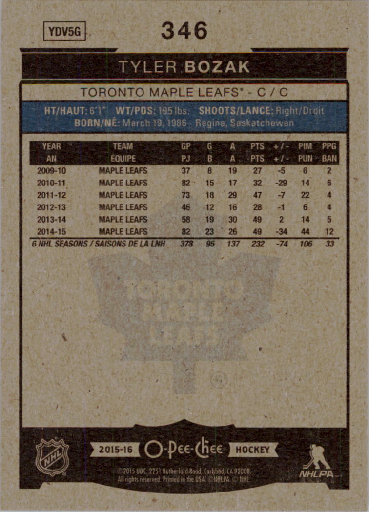 A0716- 2015-16 O-Pee-Chee Hockey Card #s 251-500 -You Pick- 15+ FREE US SHIP - Picture 131 of 349