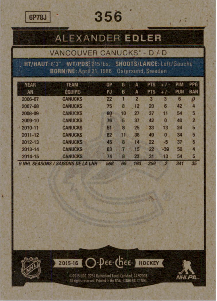 A0716- 2015-16 O-Pee-Chee Hockey Card #s 251-500 -You Pick- 15+ FREE US SHIP - Picture 148 of 349