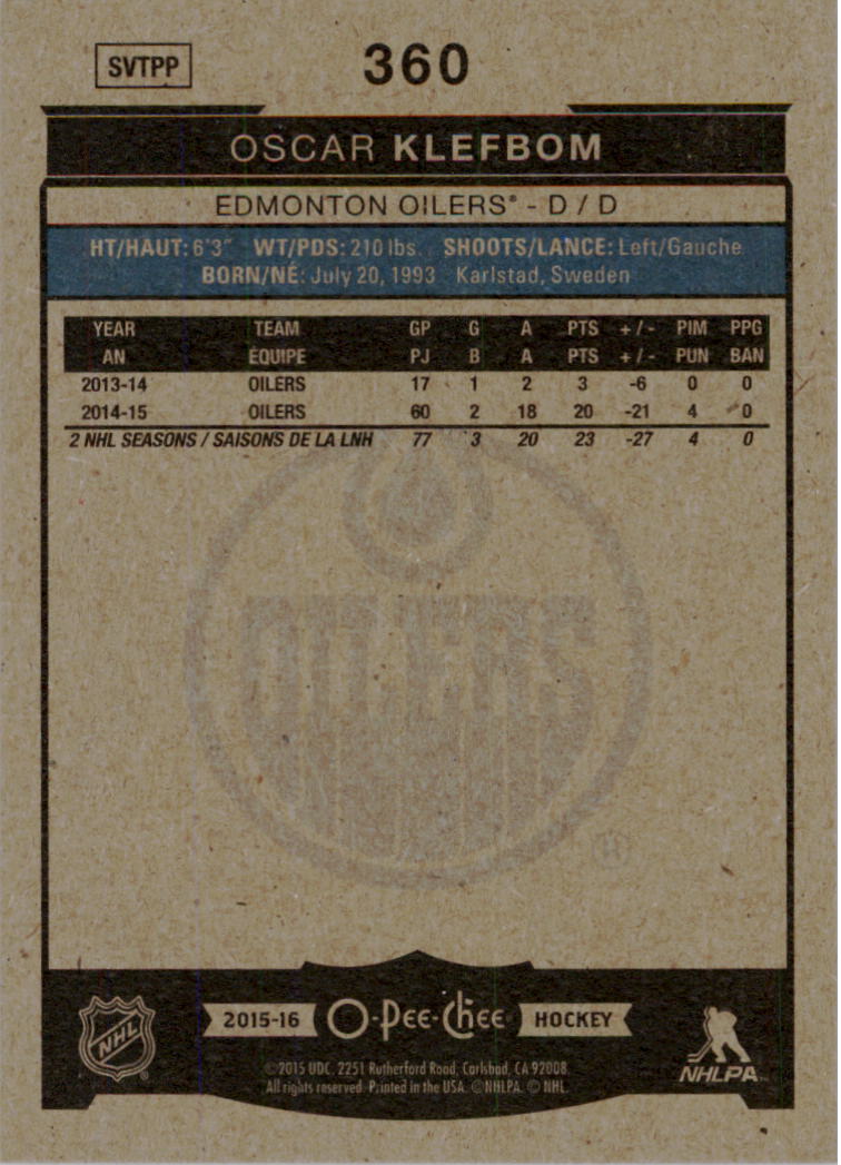 A0716- 2015-16 O-Pee-Chee Hockey Card #s 251-500 -You Pick- 15+ FREE US SHIP - Picture 155 of 349