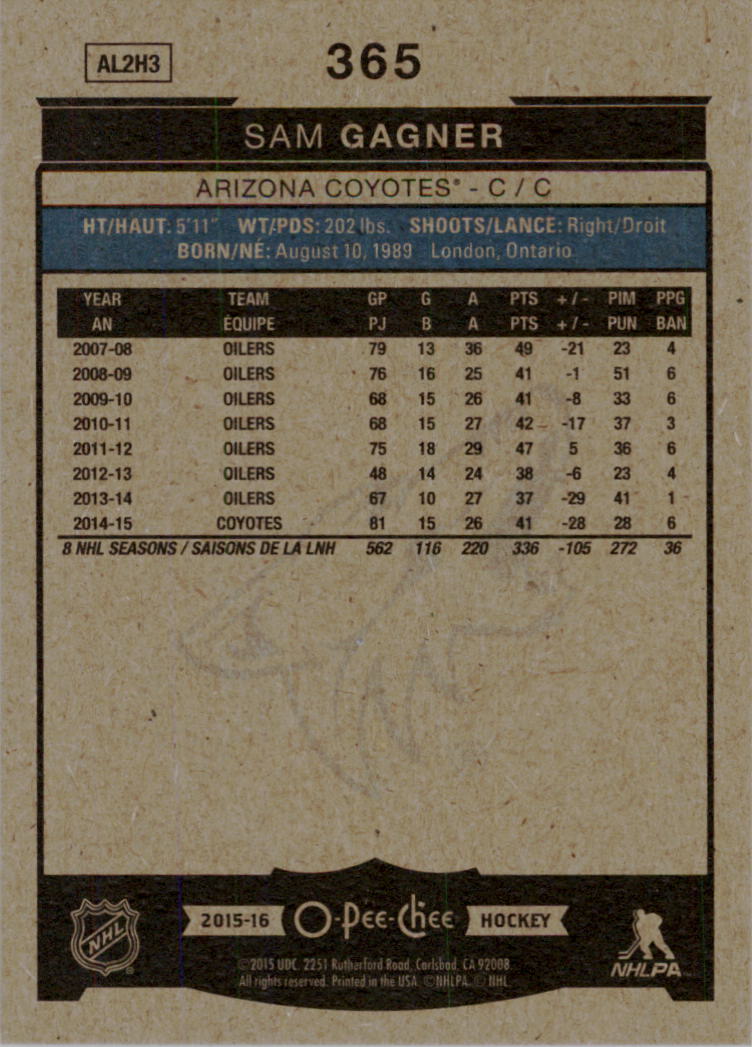 A0716- 2015-16 O-Pee-Chee Hockey Card #s 251-500 -You Pick- 15+ FREE US SHIP - Picture 164 of 349