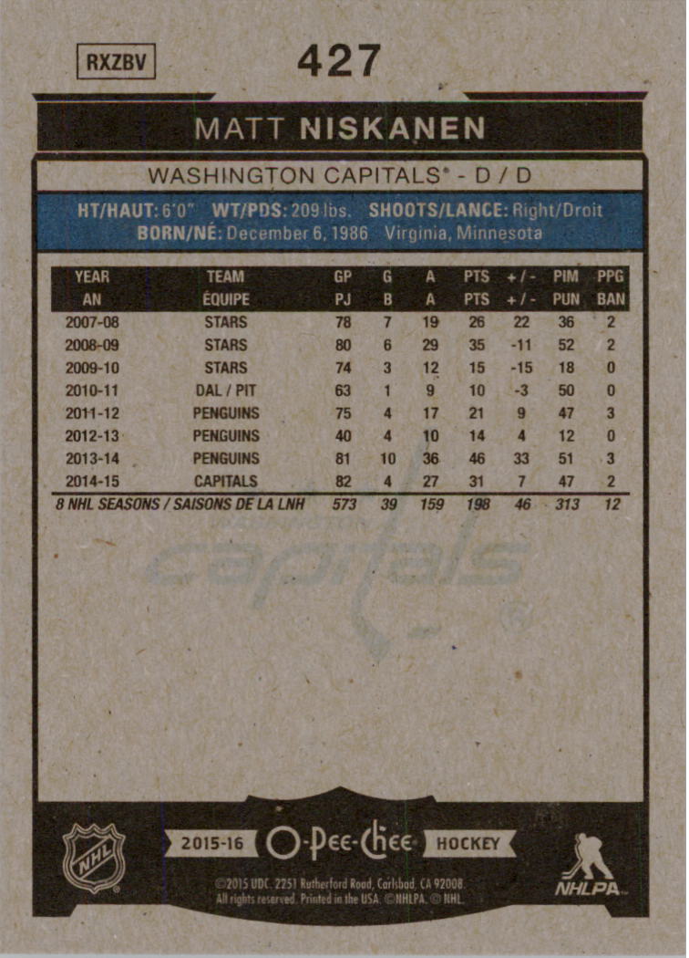 A0716- 2015-16 O-Pee-Chee Hockey Card #s 251-500 -You Pick- 15+ FREE US SHIP - Picture 247 of 349