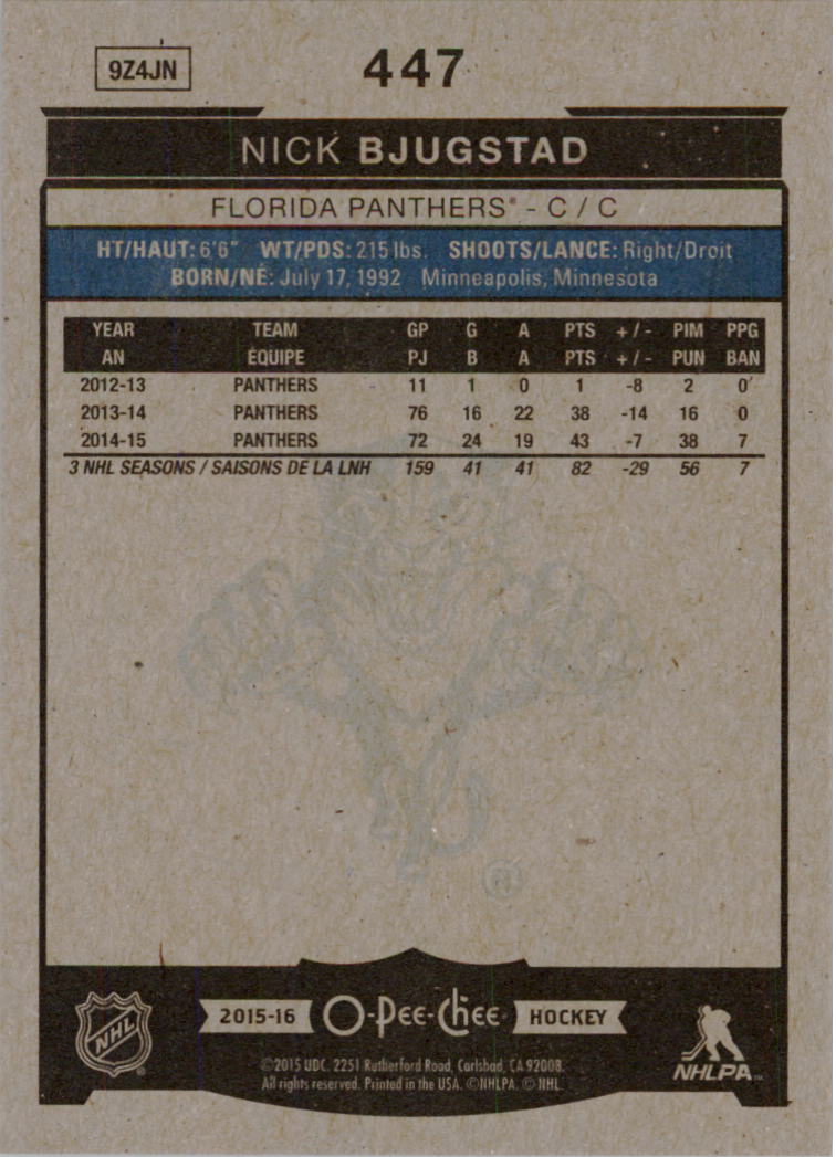 A0716- 2015-16 O-Pee-Chee Hockey Card #s 251-500 -You Pick- 15+ FREE US SHIP - Picture 283 of 349