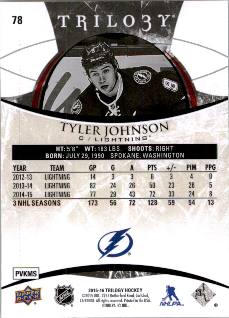 B2282- 2015-16 Upper Deck Trilogy Hk 1-230 +Inserts -You Pick- 10+ FREE US SHIP - Picture 111 of 149